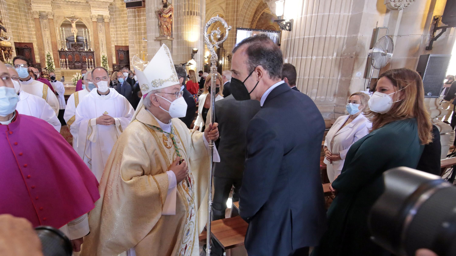 Imágenes de la toma de posesión del obispo de Asidonia Jerez