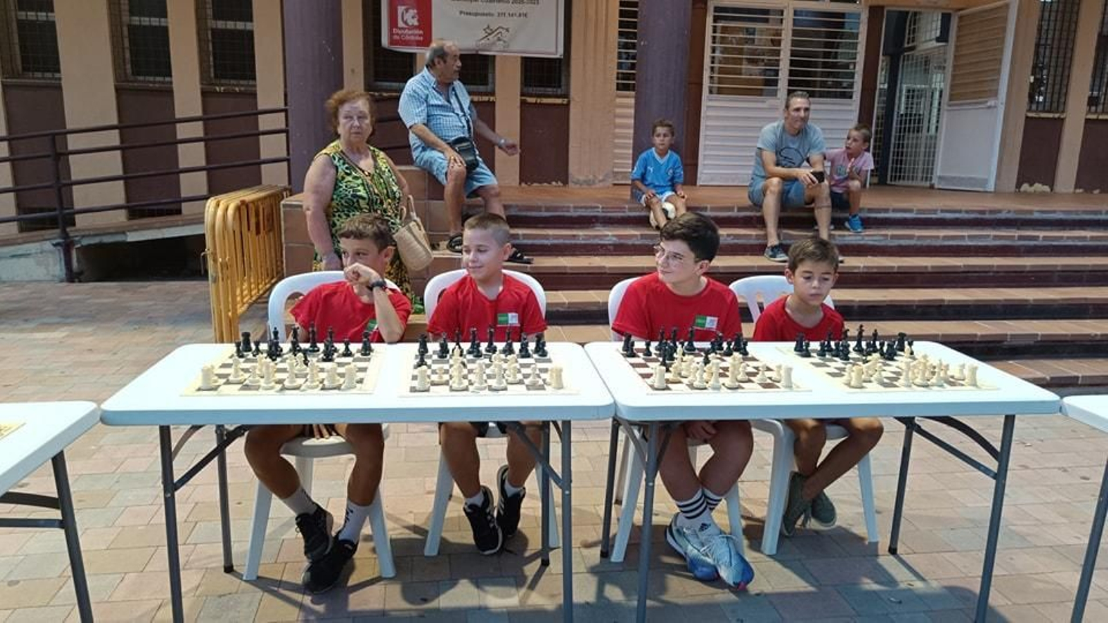 La simultánea de ajedrez de Villa del Río