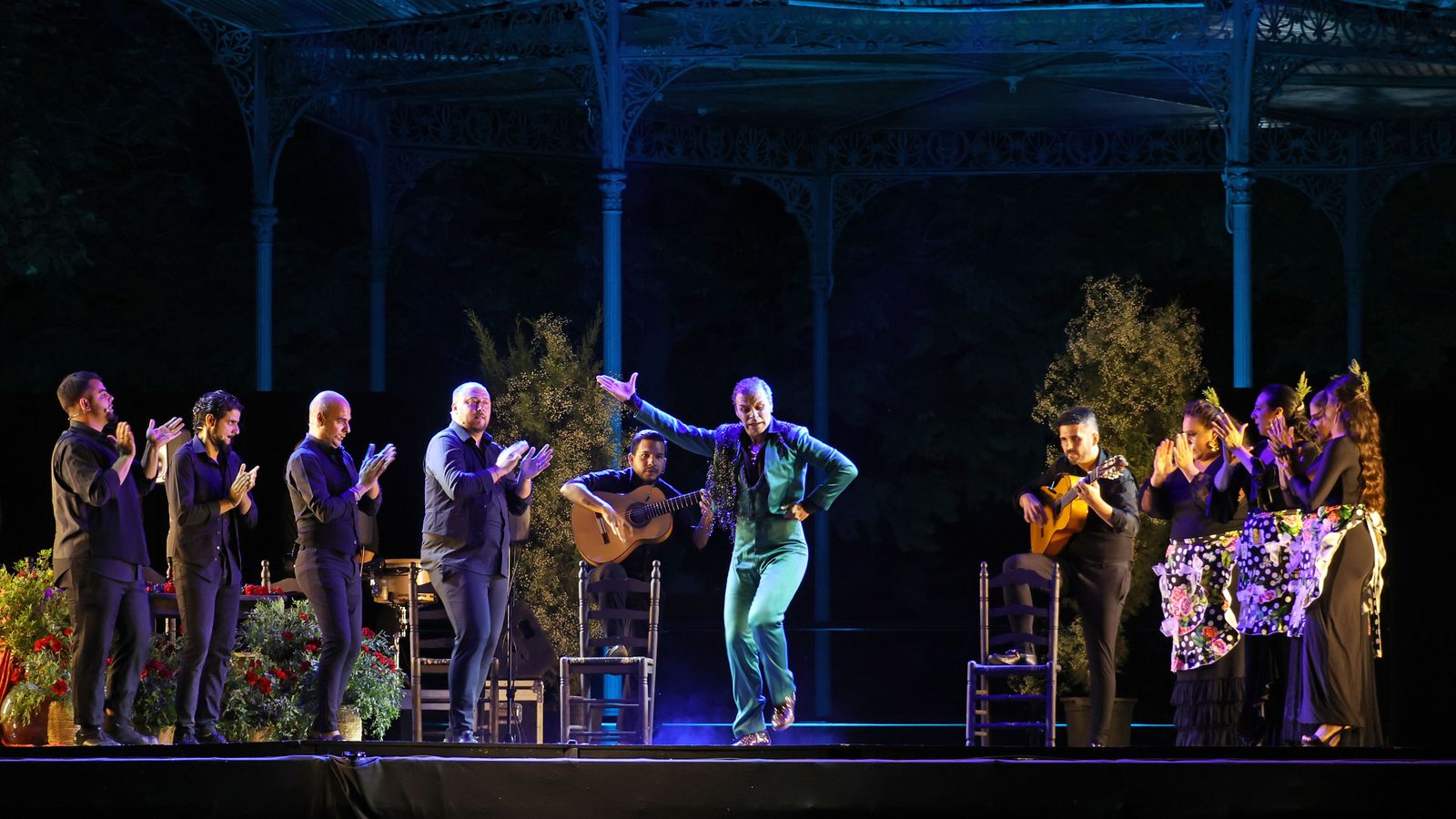 Fiesta de la Bulería Joven con Fernando Jiménez en 'Santiago, Alfa y Compás'