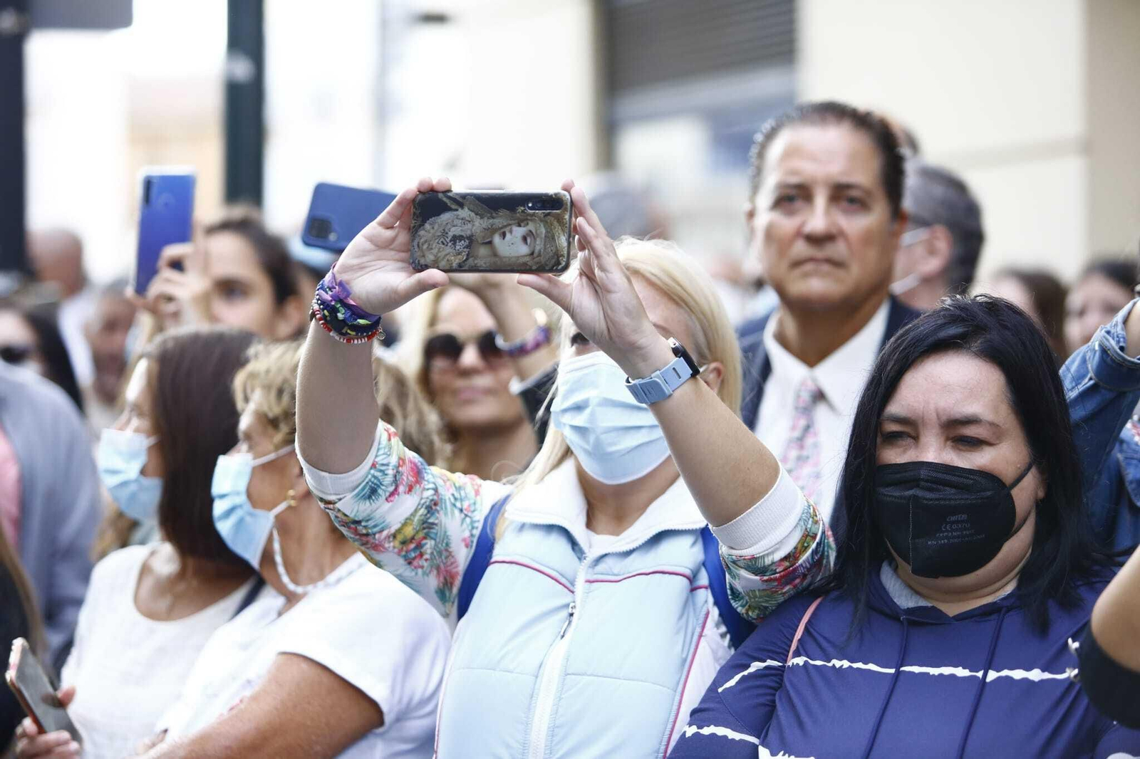Las fotos de El Rico en la procesión Magna de Málaga