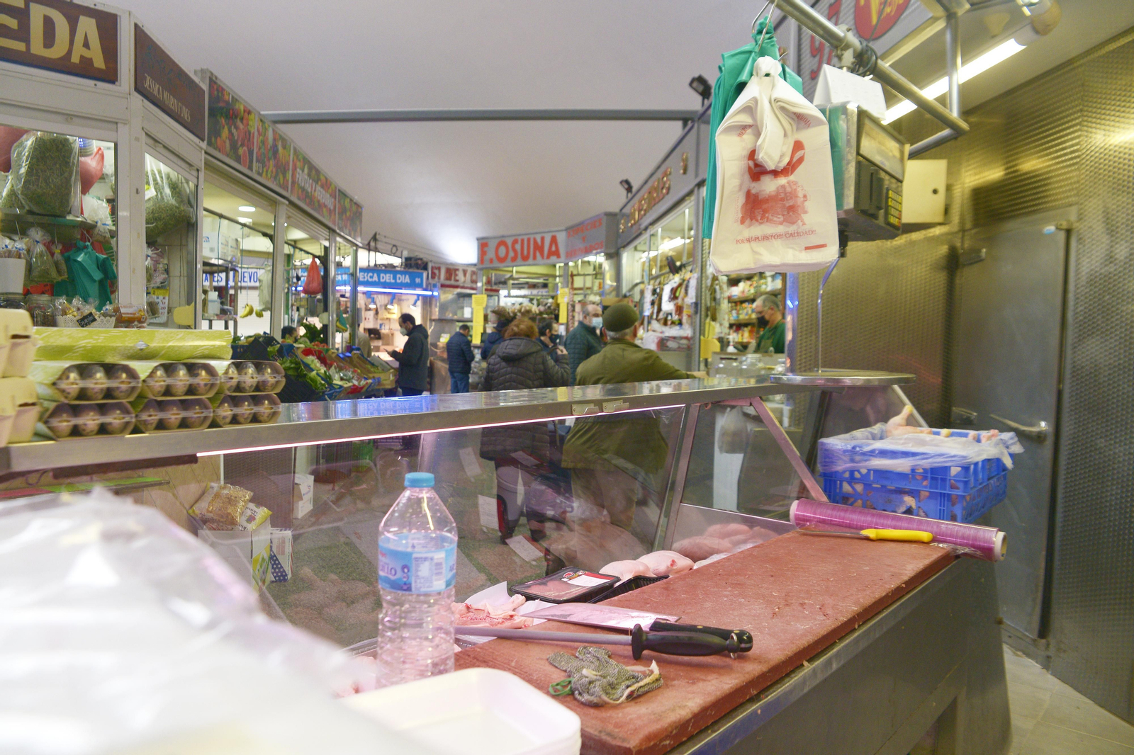 Un día en el mercado de Algeciras.
