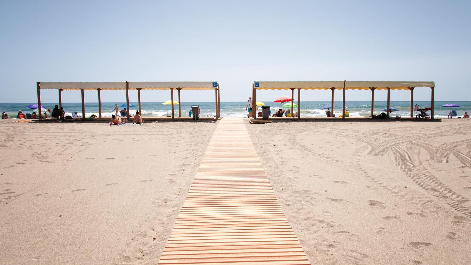 Las Marinas-Bolaga, un ejemplo de playa accesible.