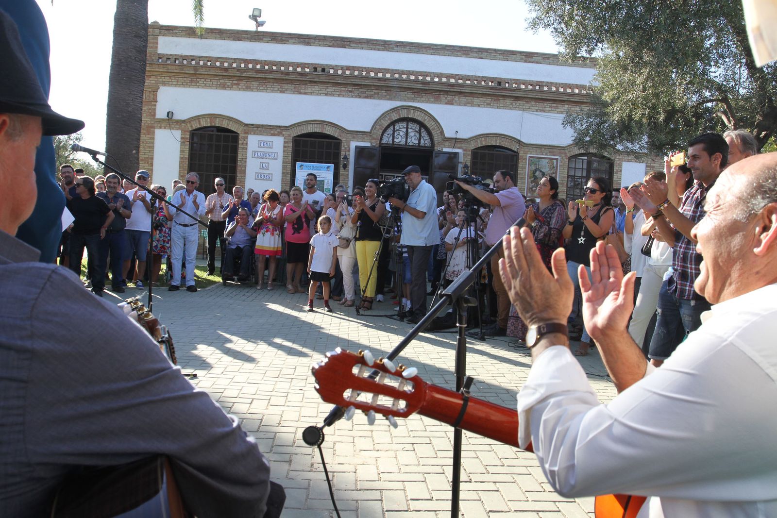 Inaguración del monumento al Niño Miguel.