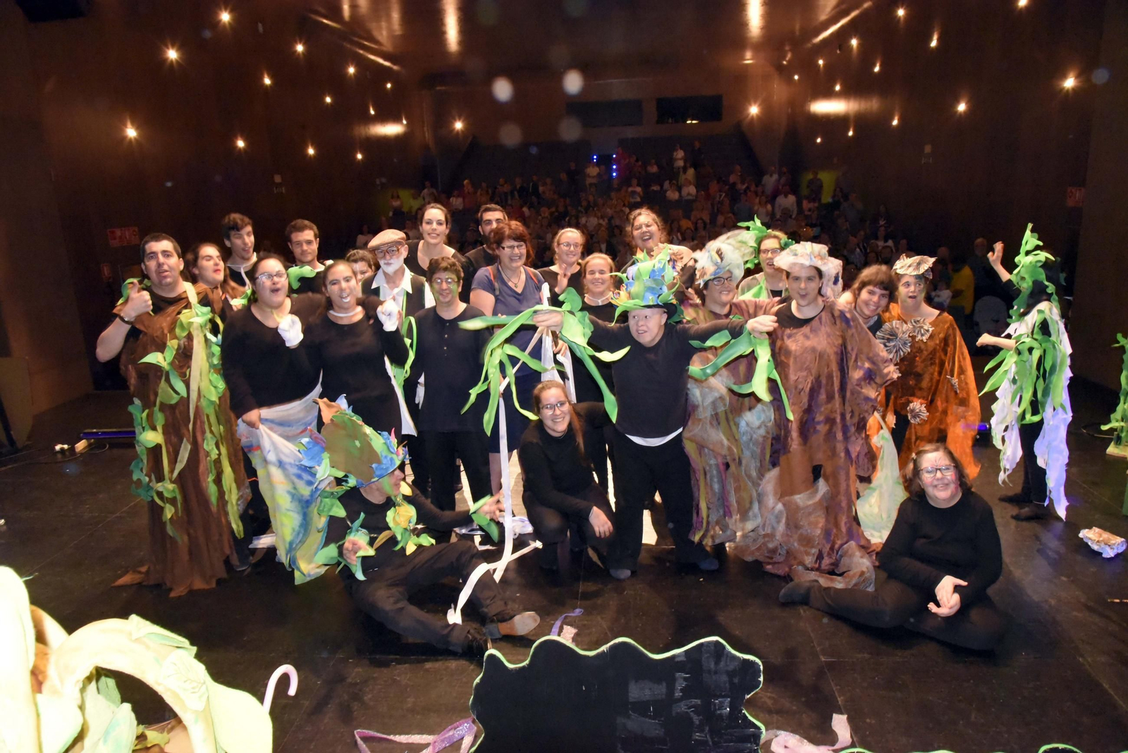 Apadis Bambalina, en el Teatro Florida de Algeciras.