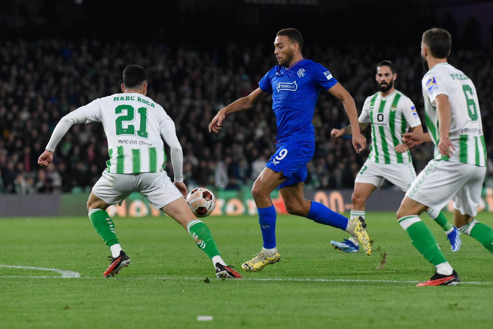 Las imágenes del Real Betis-Rangers FC
