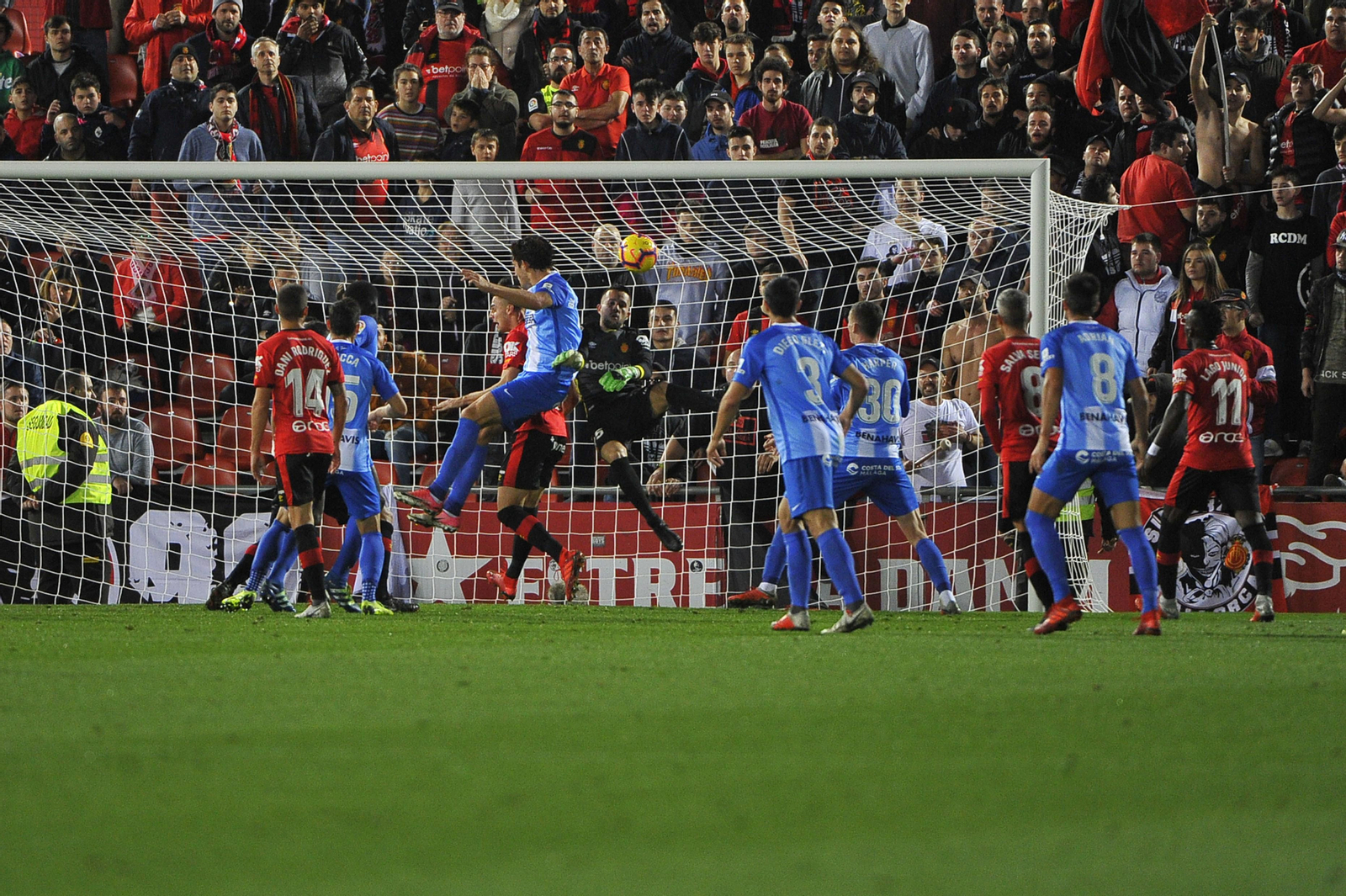 Las imágenes del Mallorca-Málaga.