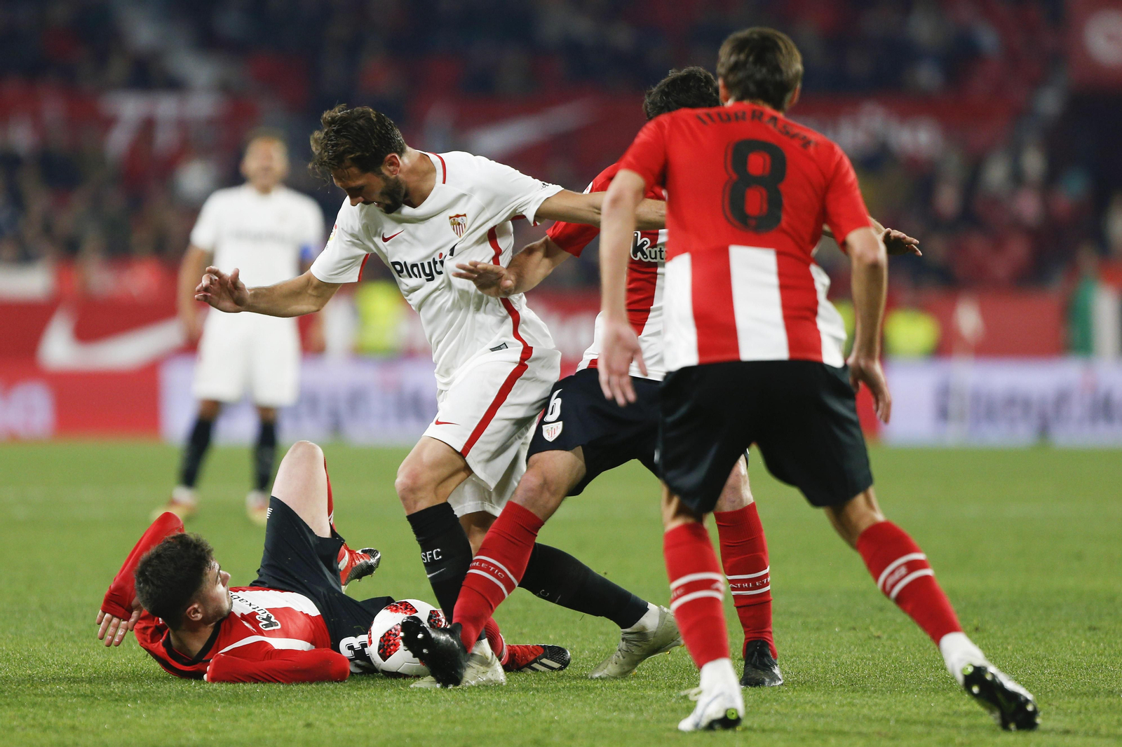 El Sevilla-Athletic de Bilbao, en imágenes