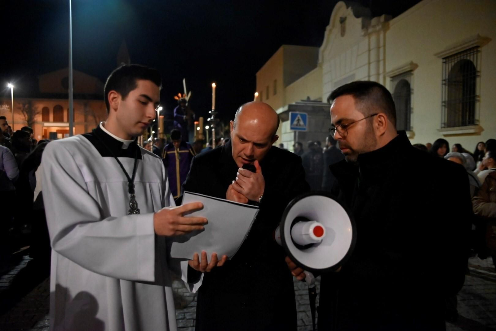 Las imágenes de los vía crucis del primer viernes de Cuaresma en Córdoba