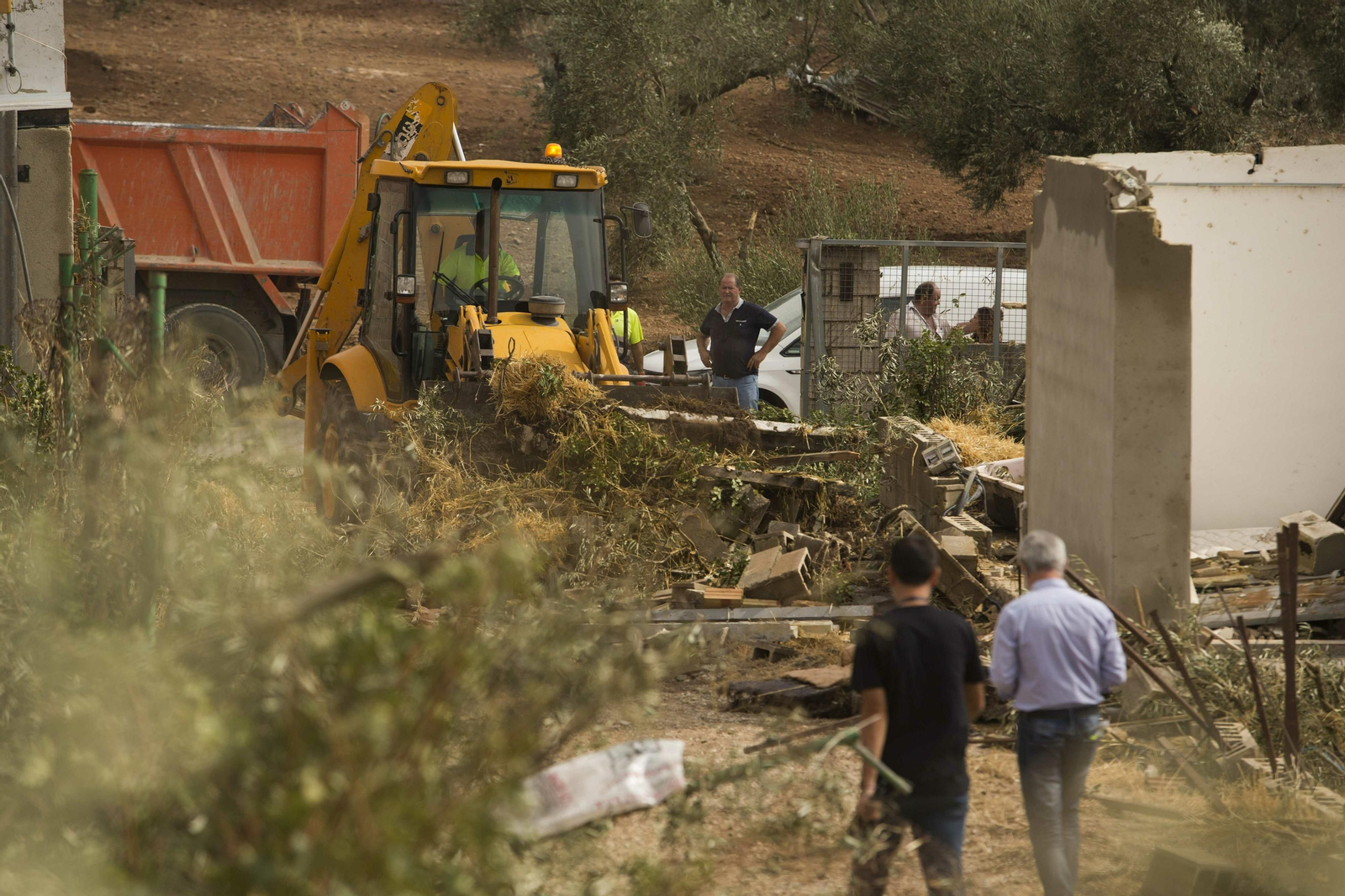 Fotos de los daños causados por los tornados en Campillos