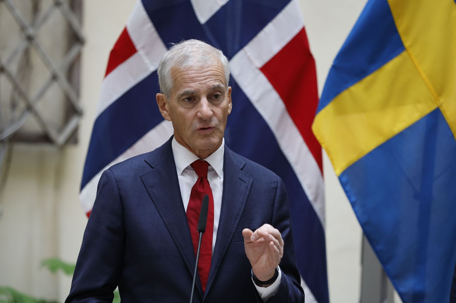 Jonas Gahr Støre, primer ministro de Noruega