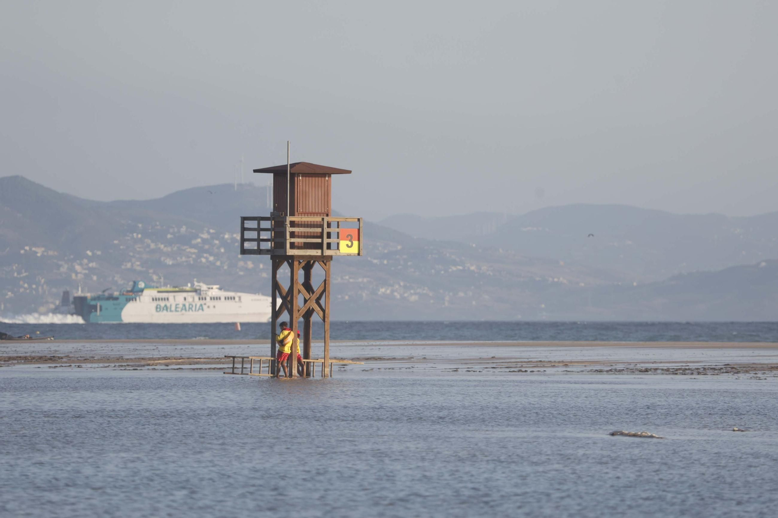 Las fotos del mar de fondo en las playas de Tarifa