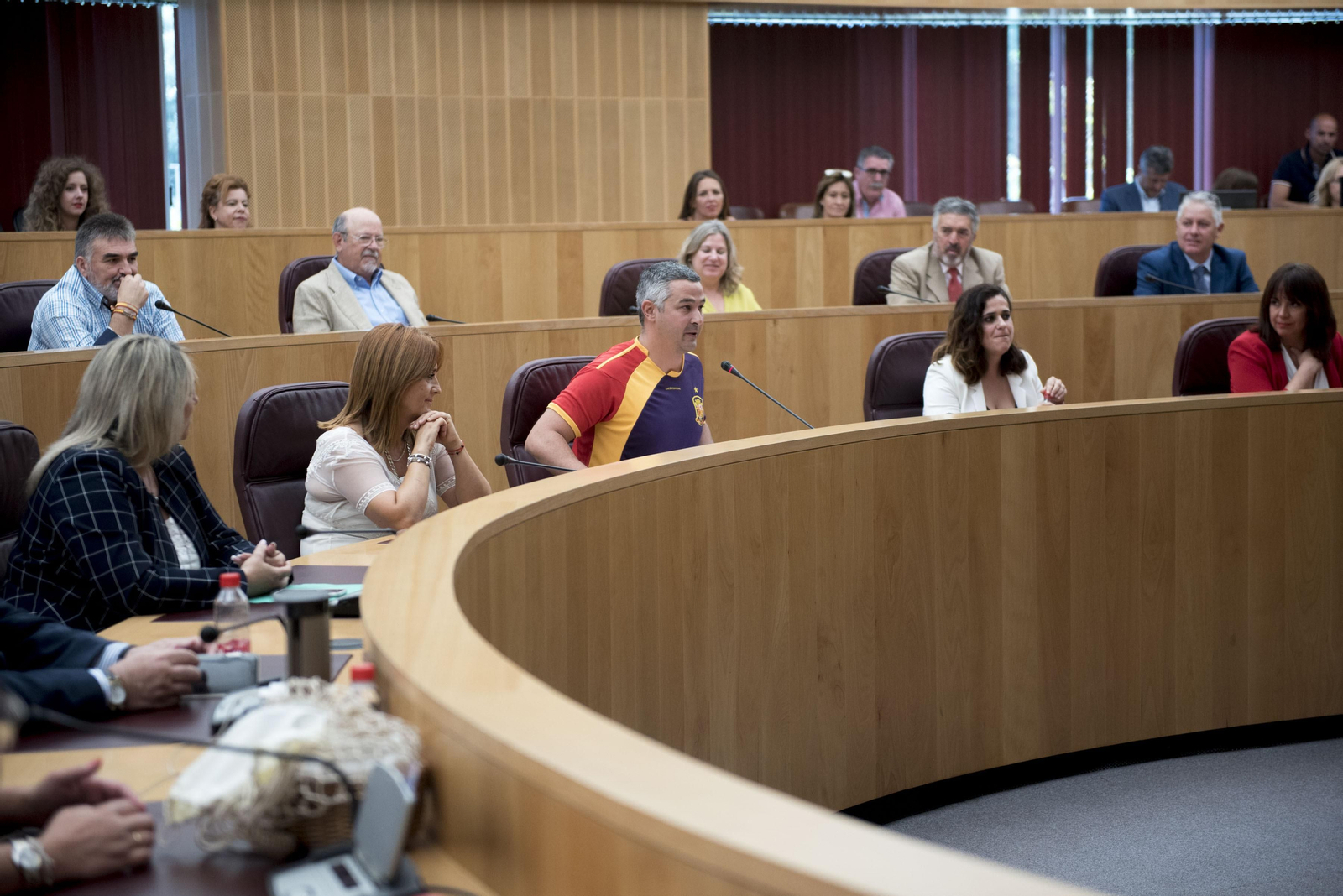 Las imágenes del último pleno de la Diputación del mandato 2015-2019