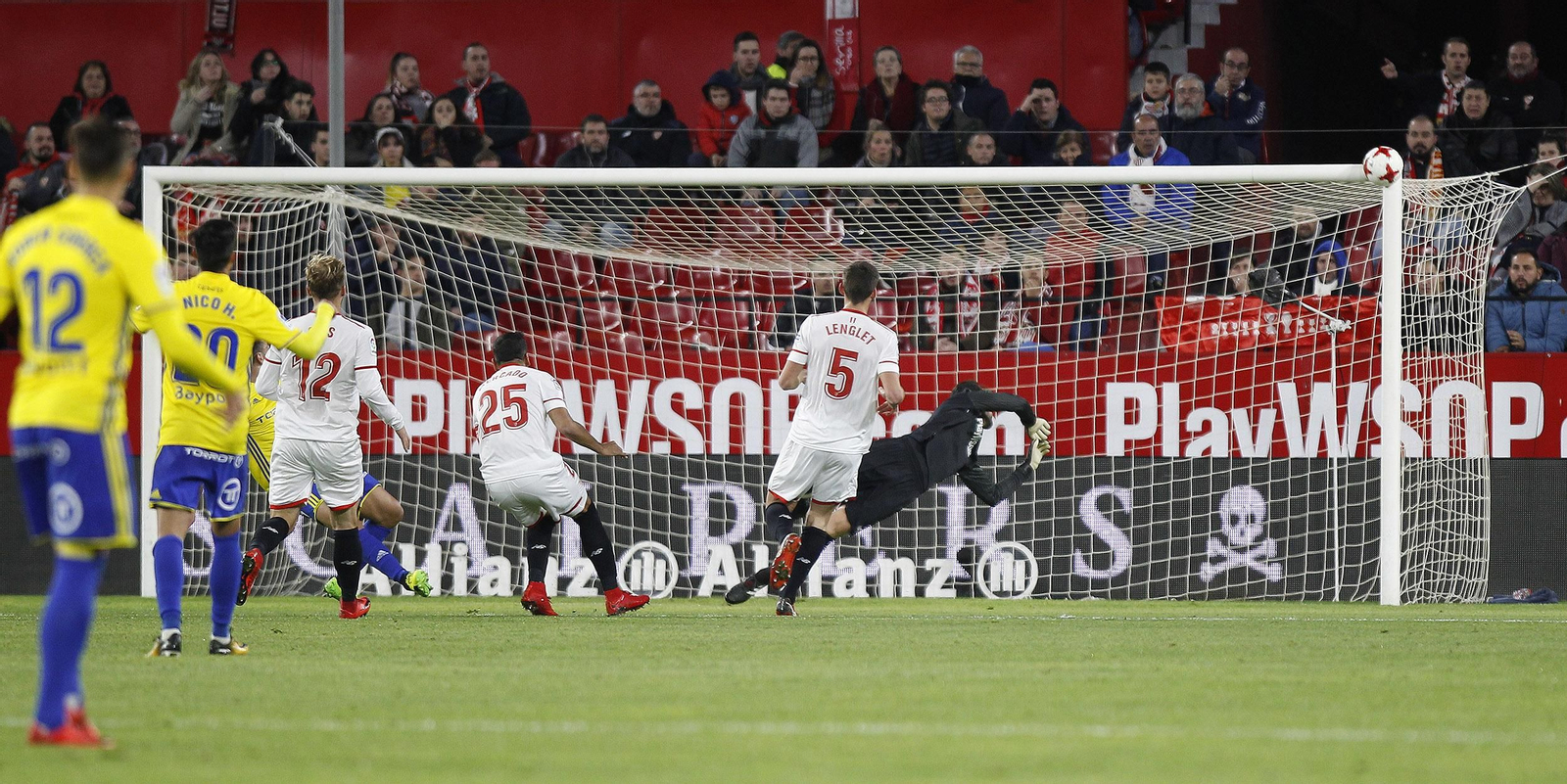 Las imágenes del Sevilla-Cádiz