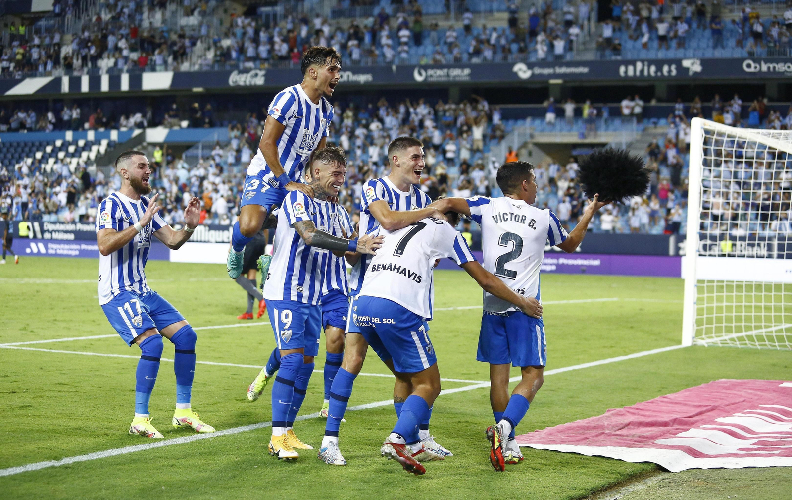 Las fotos del Málaga CF-Girona