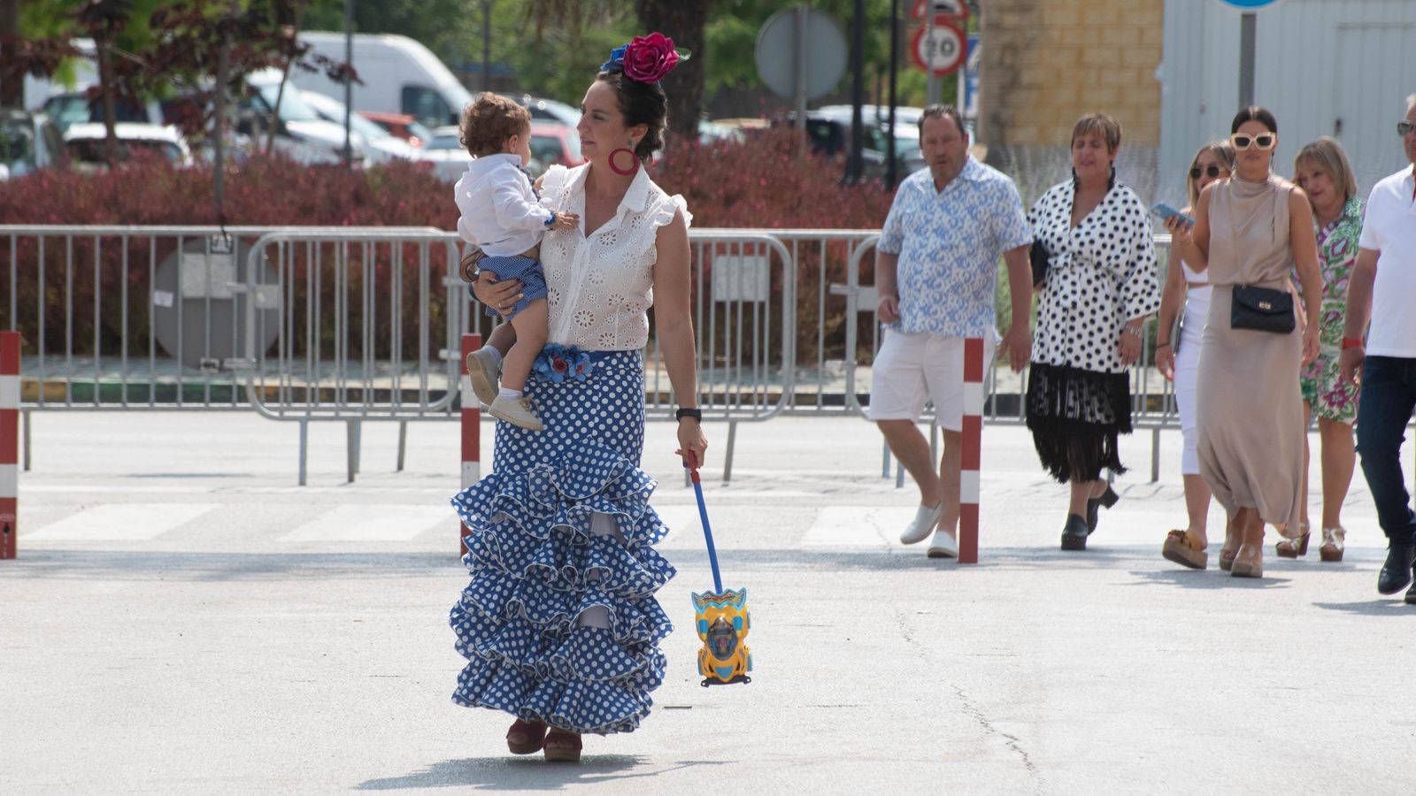 Búscate en las fotos del sábado en la Feria de Los Barrios 2023