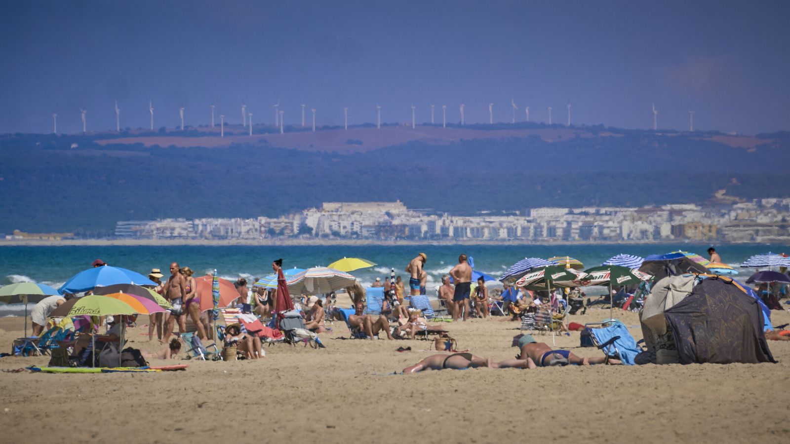 Una de las playas de Zahara el pasado verano