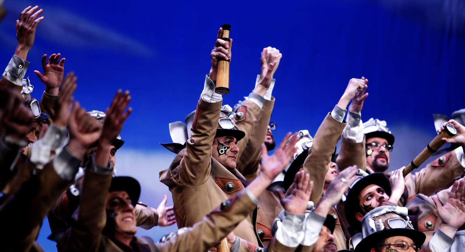 Las imágenes de la octava función clasificatoria