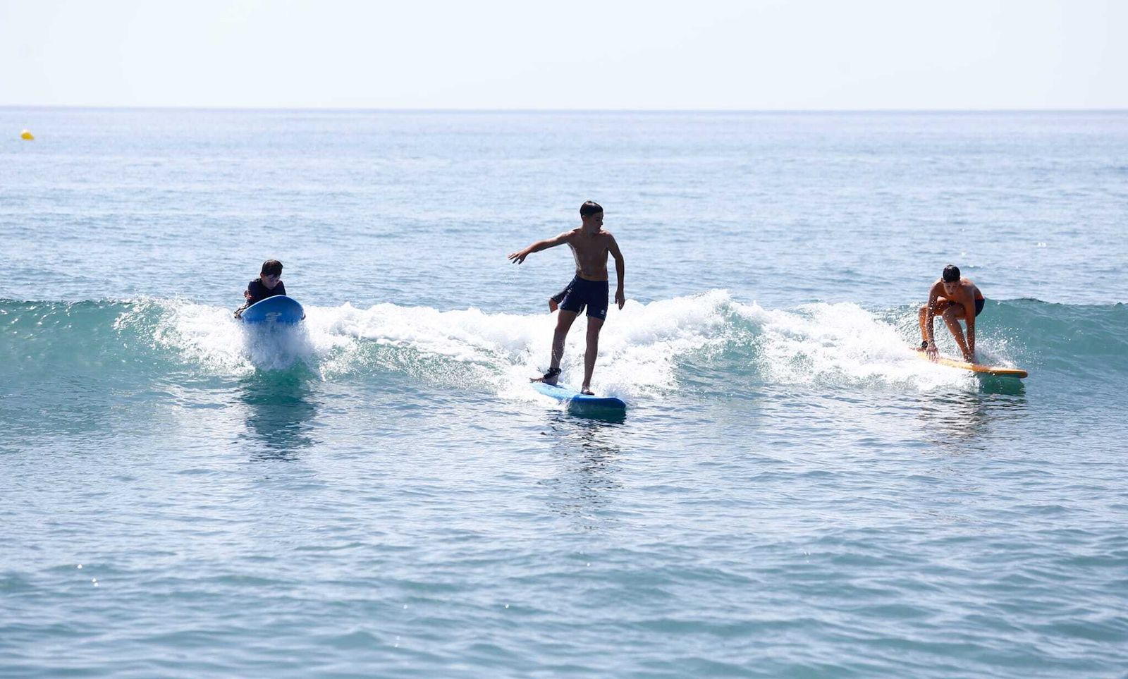 Último domingo de agosto en las playas de Málaga (fotos)