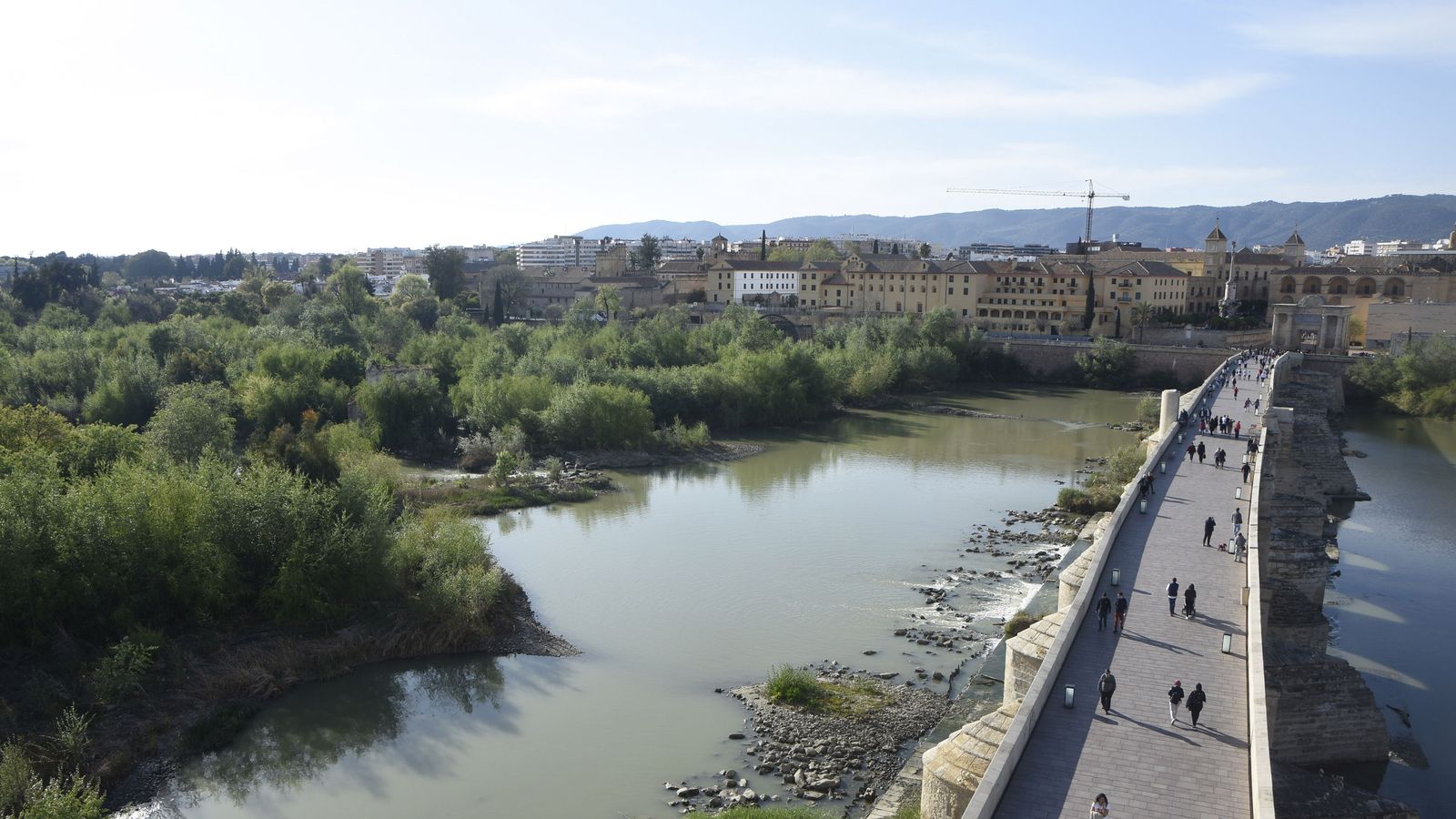 Río Guadalquivir a su paso por Córdoba.