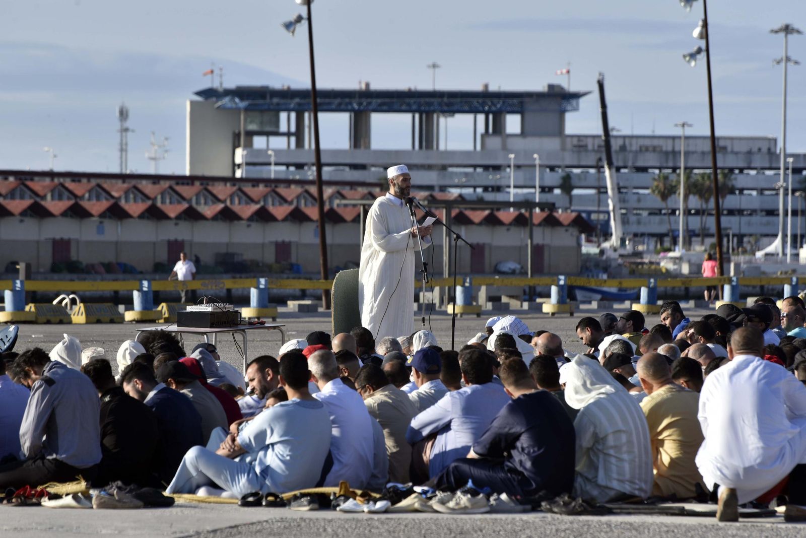Un acto de un Ramadán reciente en Algeciras.