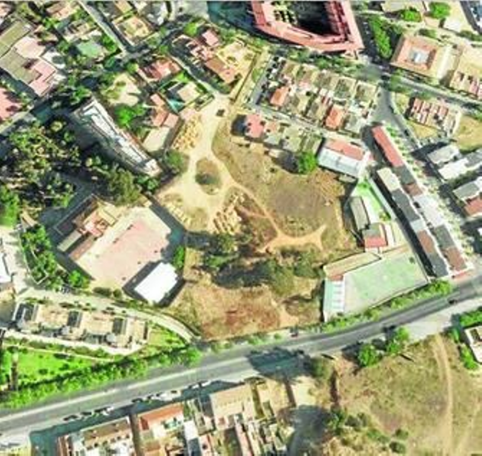 Cabezo Roma, también conocido como Cabezo Diputación, en el Centro de la ciudad.