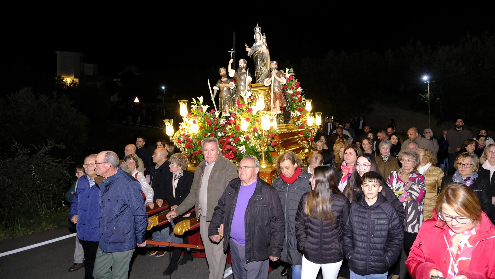 Imágenes de la Traída de los Sántos Mártires de Abla