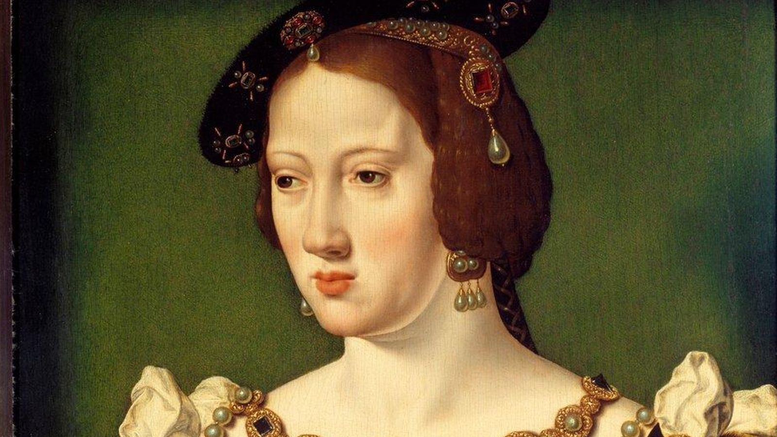 La reina francesa Leonor de Habsburgo, hermana de Carlos V La reina francesa Leonor de Habsburgo, hermana de Carlos V
