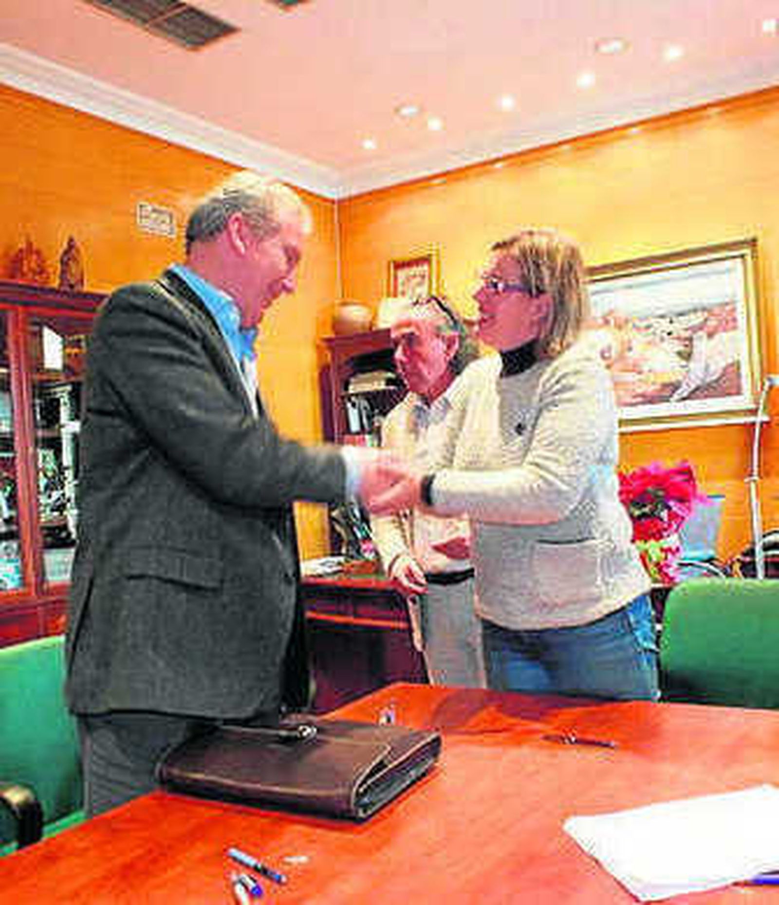 Momento de la firma del contrato.