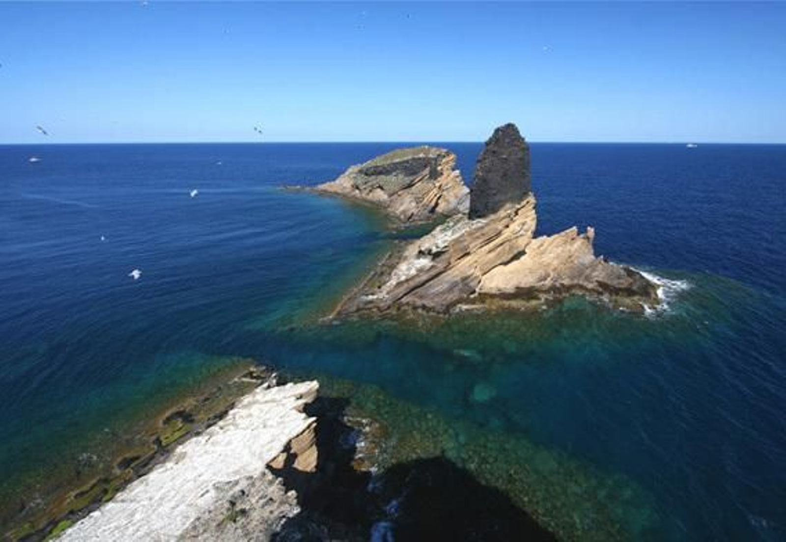 Las denominadas Islas Columbretes, donde se encuentra el islote bautizado con el nombre del almirante Lobo.