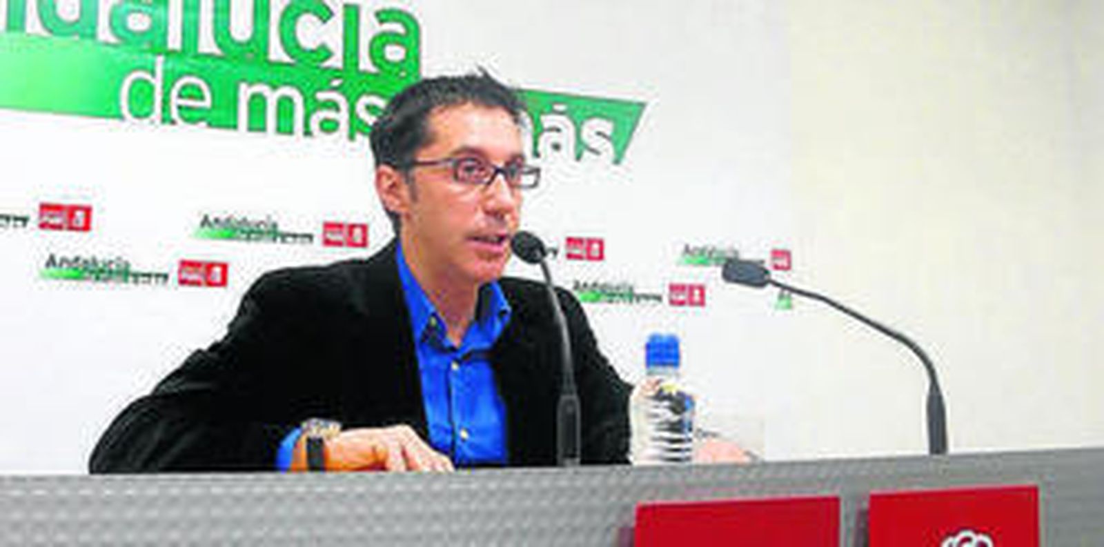 Javier Menezo, secretario de Economía del PSOE de Almería.