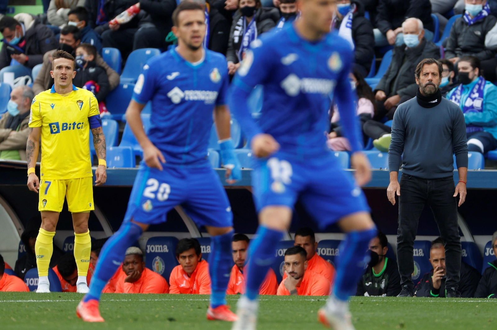 Las imágenes del Getafe-Cádiz CF