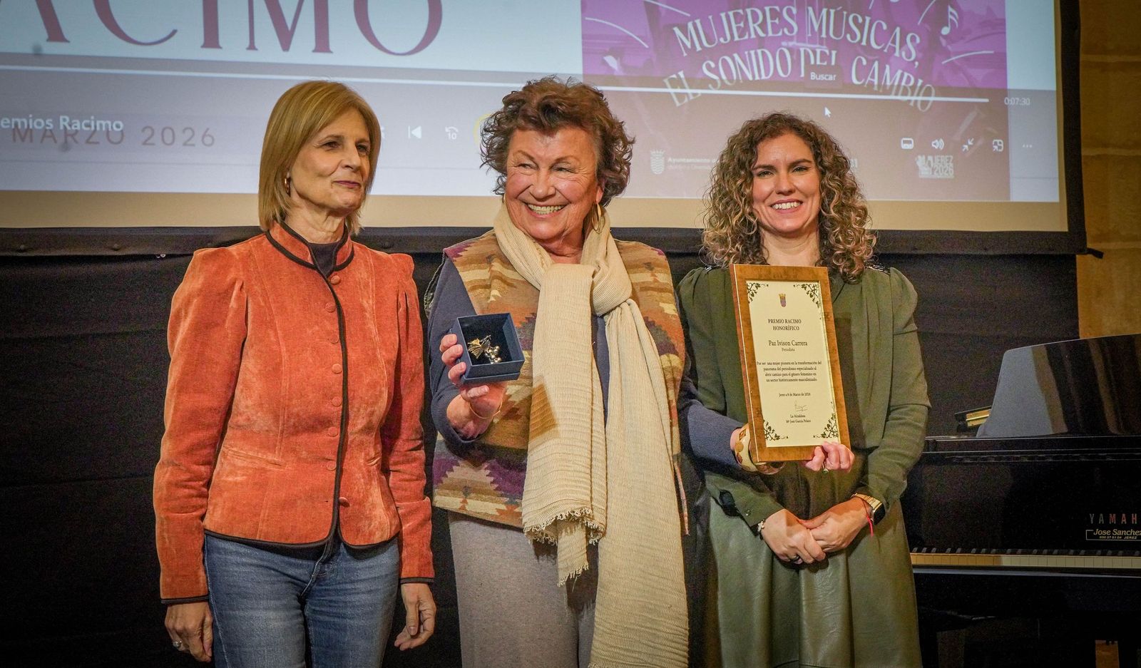 Imágenes de la entrega de los Premios Racimo en Jerez