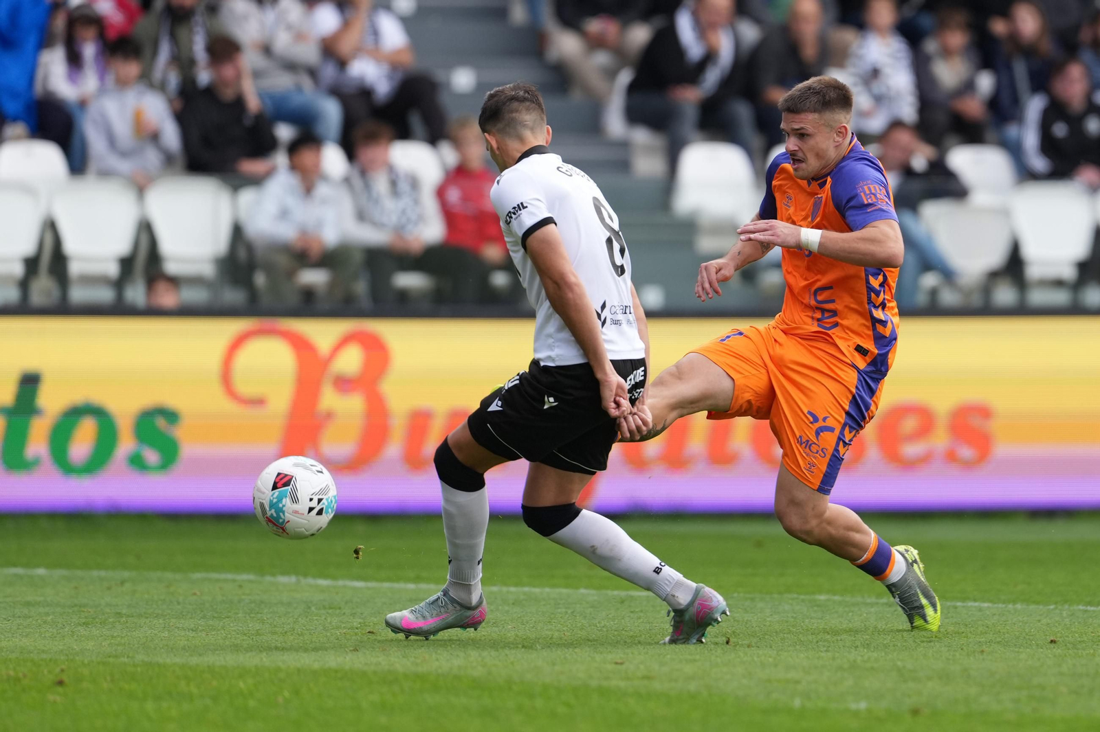 Las fotos del Burgos-Málaga CF