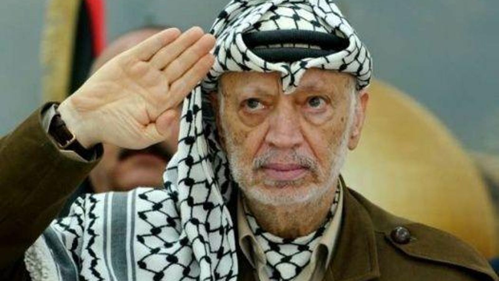 Yasser Arafat, líder palestino.