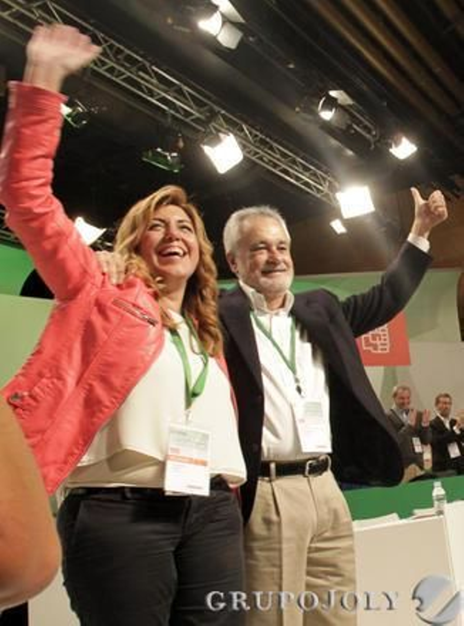 Susana Díaz con José Antonio Griñán.

Foto: L. Rivas
