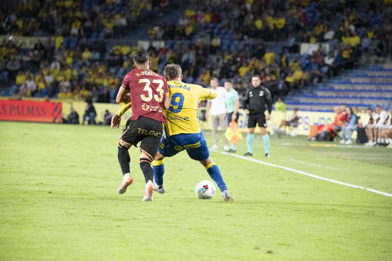 Las imágenes del Las Palmas-Cádiz CF
