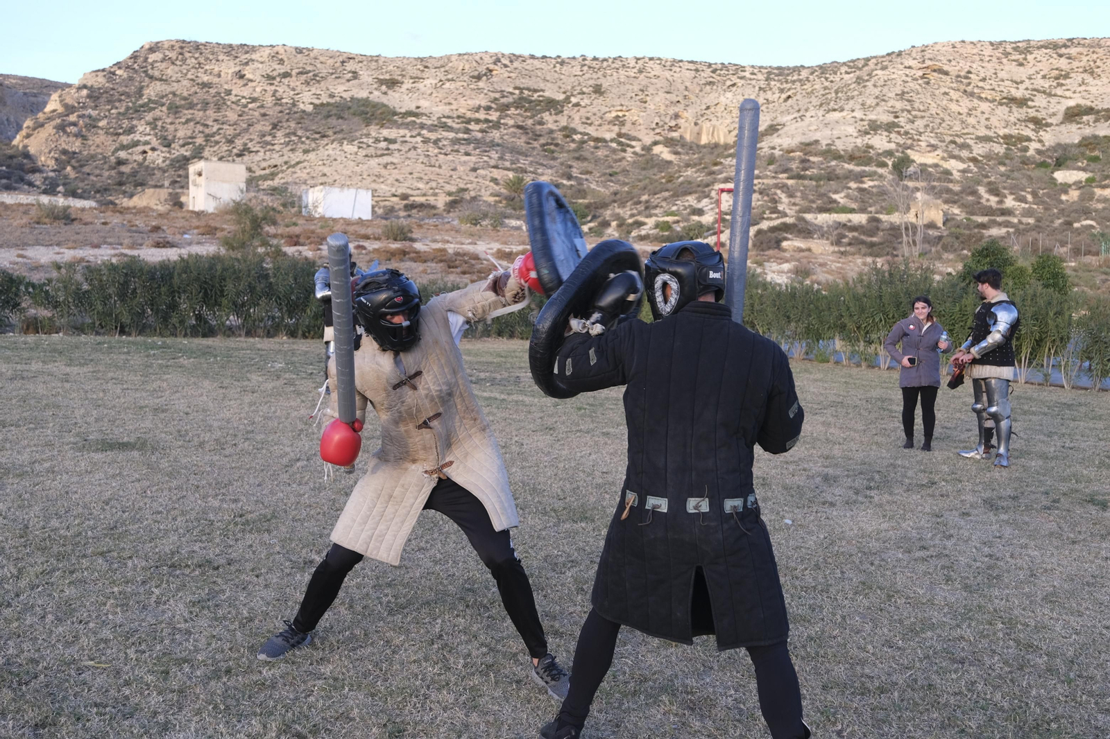 Fotogalería de los combates medievales en Almería