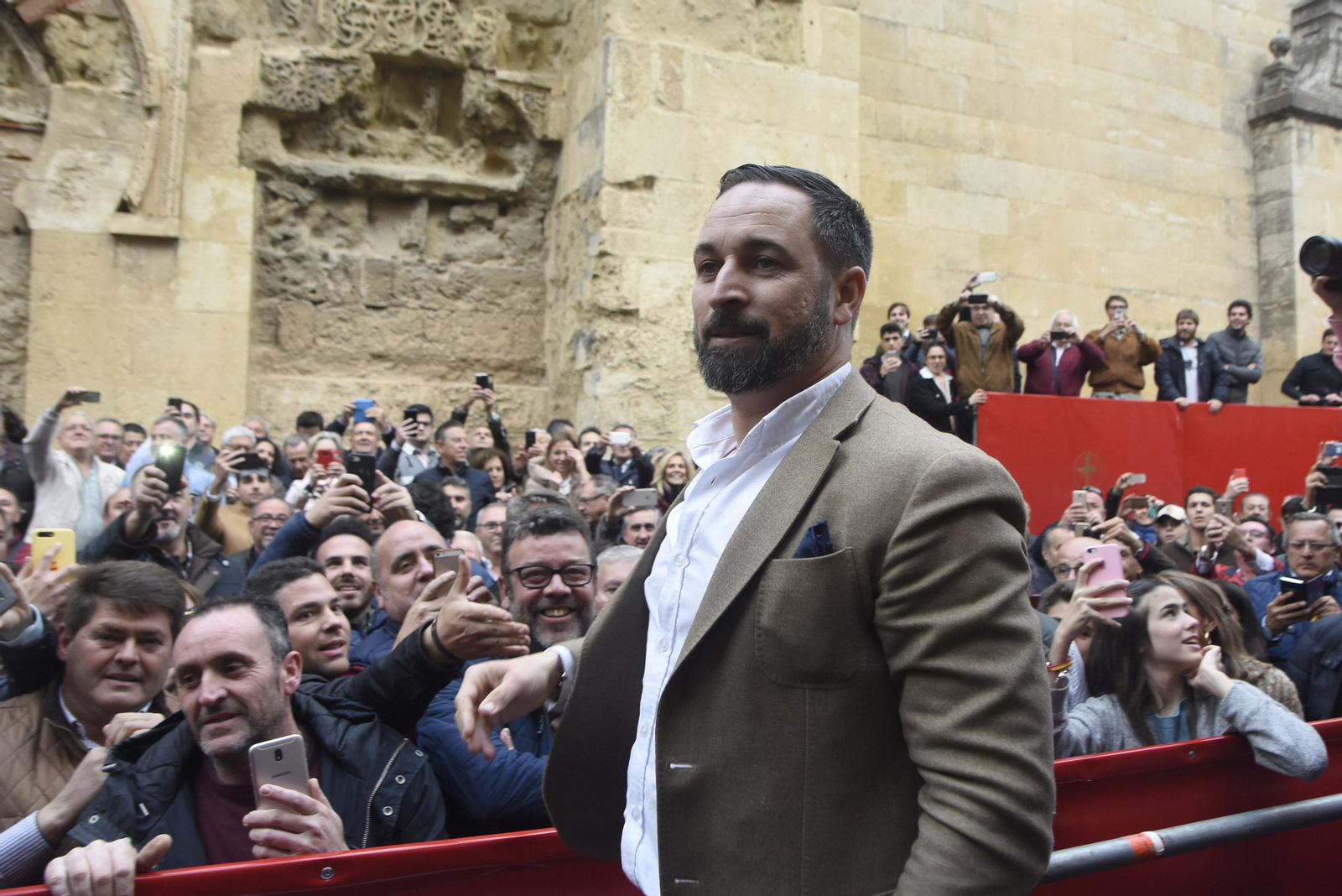 Mitin de Vox con Santiago Abascal en Córdoba