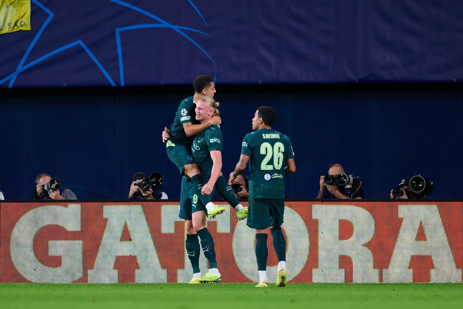 Las fotos del Villarreal-Manchester City