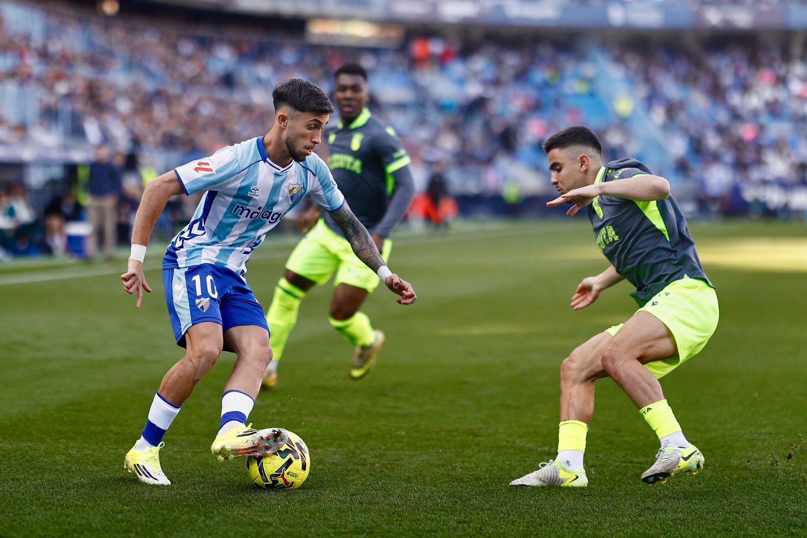 El Málaga CF-Ceuta, en fotos