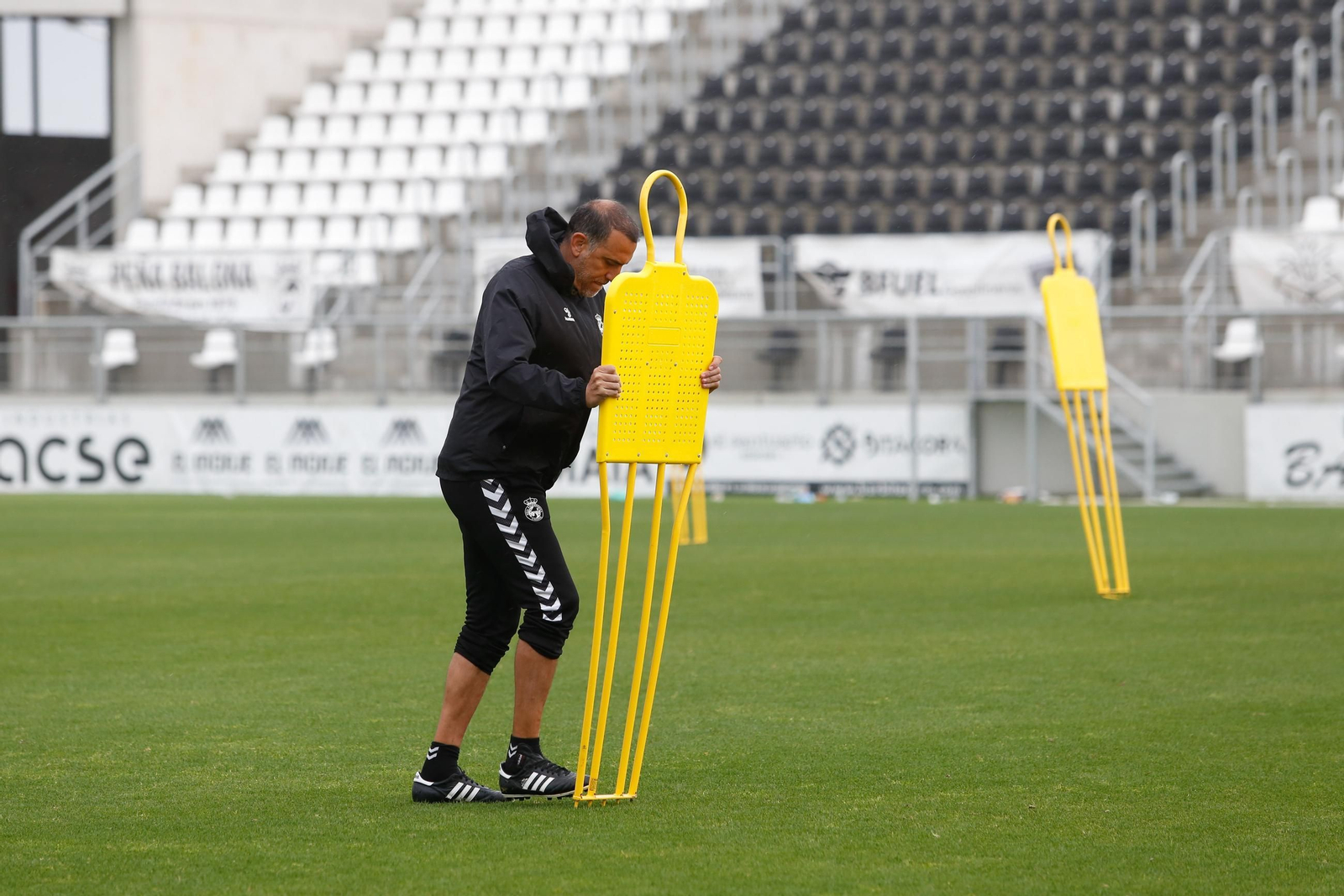 Las fotos del entrenamiento de la Balona previo a su final con el Villanovense