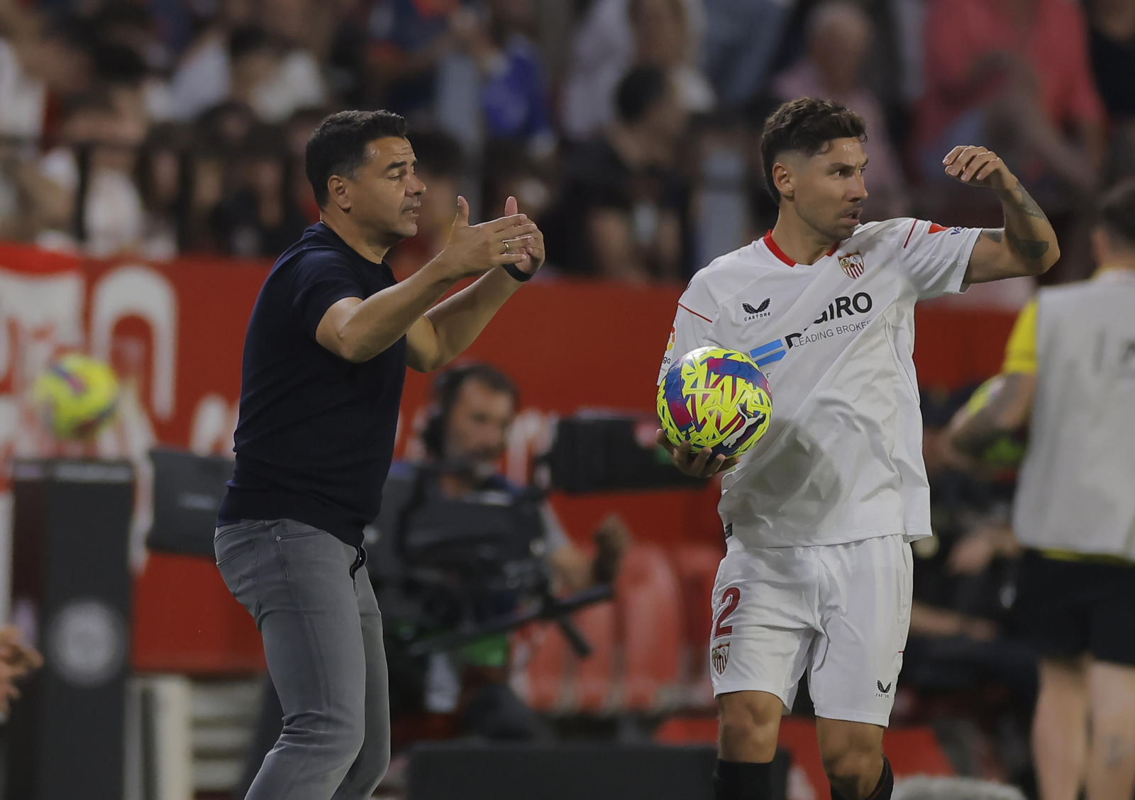 Las imágenes del Sevilla-Girona