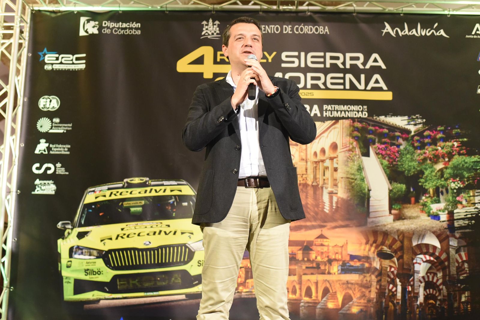 Las mejores fotos del acto de presentación del Rallye Sierra Morena 2025