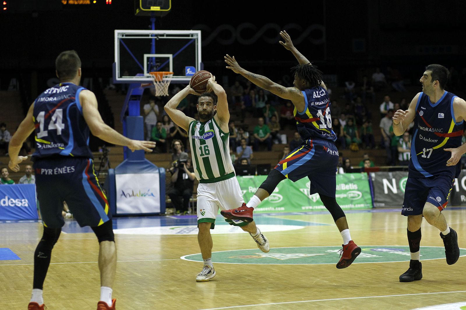 Las imágenes del Betis E.Plus-Morabanc Andorra