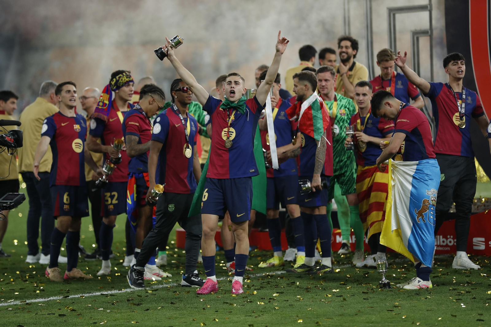 Las fotos del Barcelona - Madrid