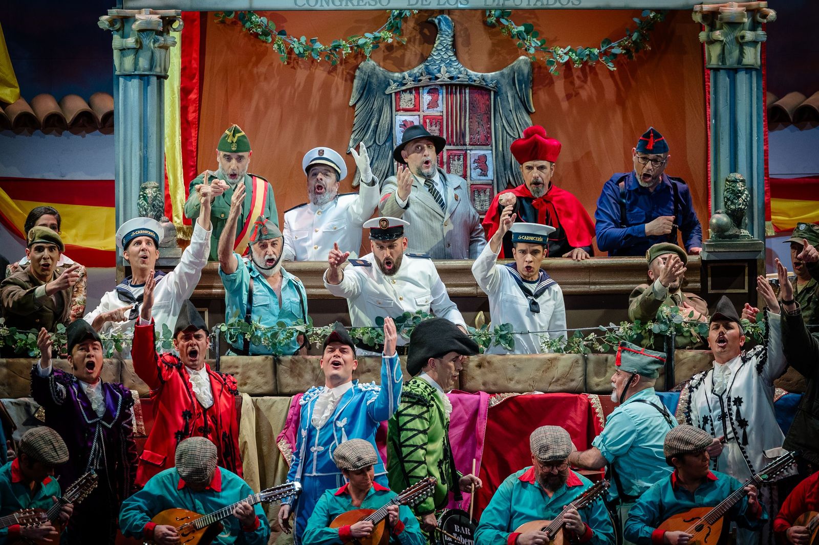 Búscate entre las mejores imágenes de la tercera semifinal del COAC 2026