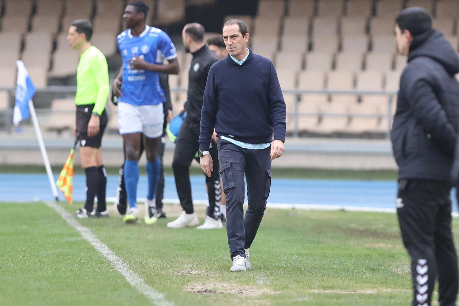 Diego Caro, en un momento del encuentro ante el UCAM.