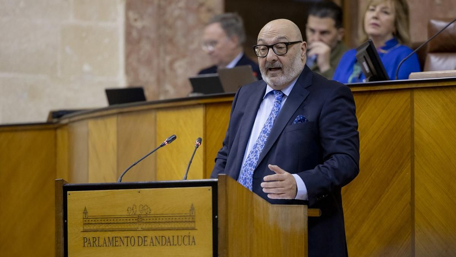 Alejandro Hernández, parlamentario de Vox en el Parlamento Andaluz