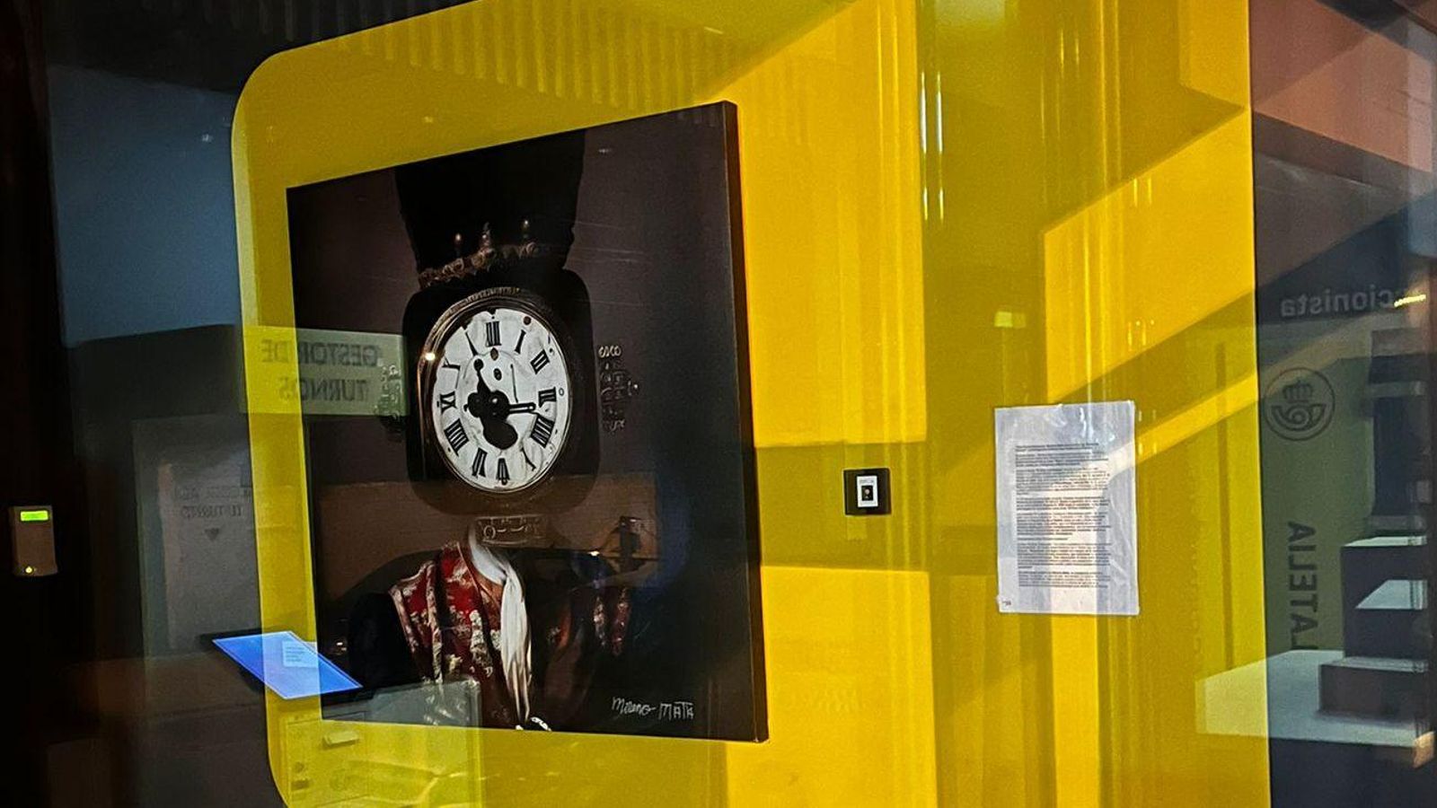 El sello creado por IA en la oficina de Correos de Vélez-Málaga