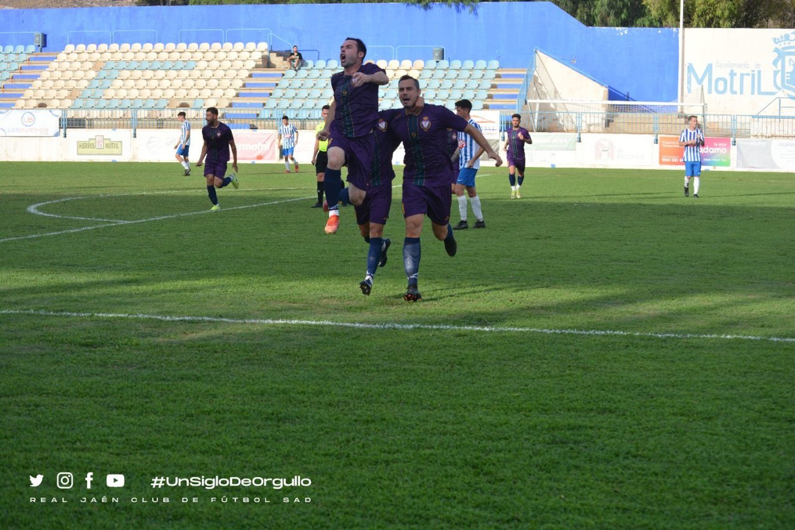 Urko Arroyo fue el autor del tanto del Real Jaén en el Escribano Castilla.